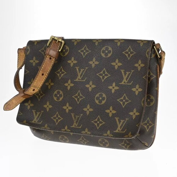 LOUIS VUITTON Musette Tango Short Shoulder Bag Monogram Leather M51257 36EA967 - Picture 1 of 12